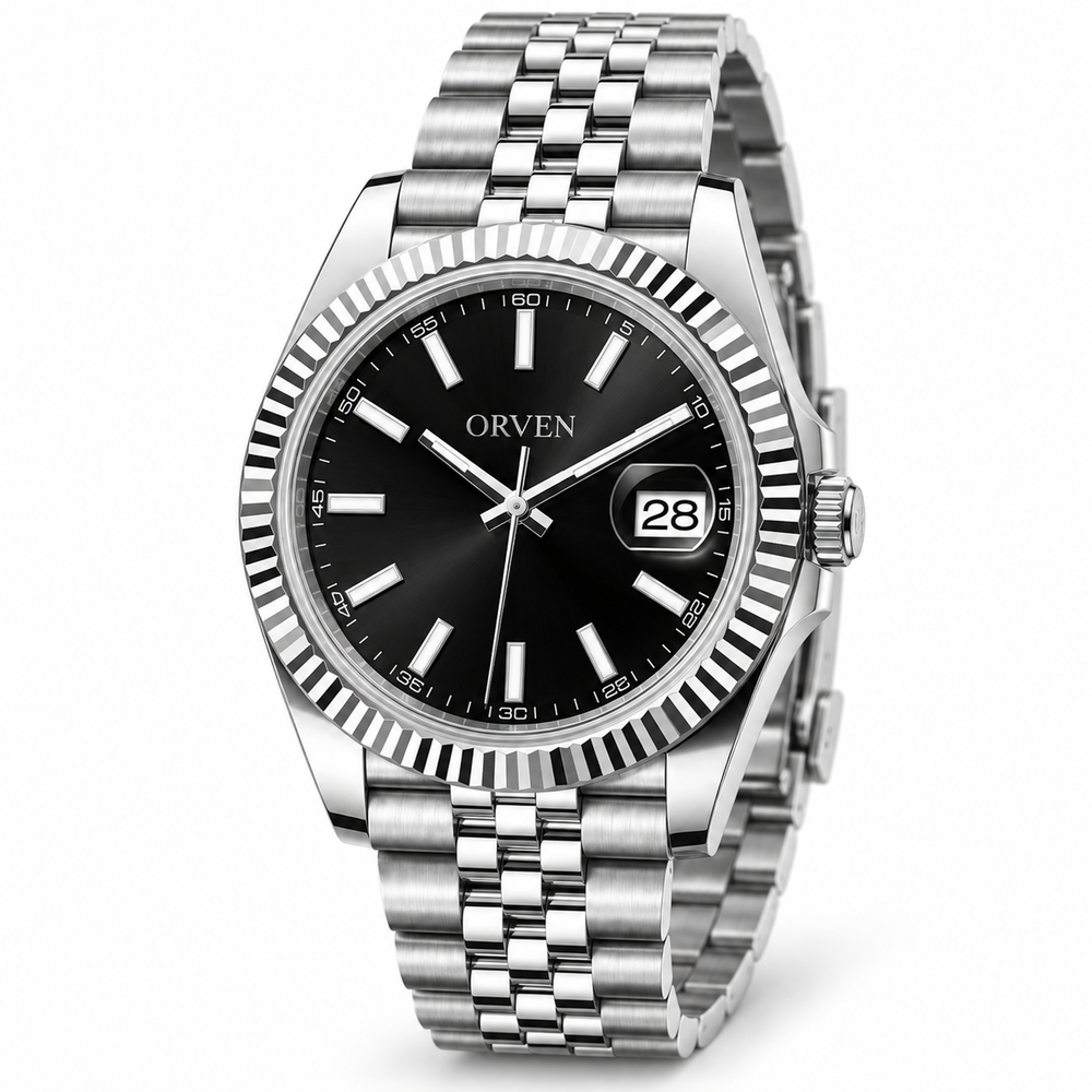 Orven Caldris – Black Dial
