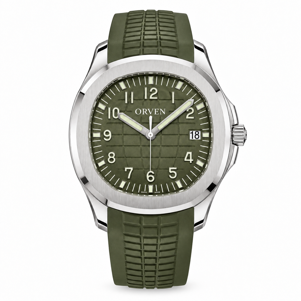 Orven Terravon – Olive Green Dial