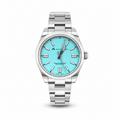ORVEN Turavex – Turquoise Dial — front view on white background