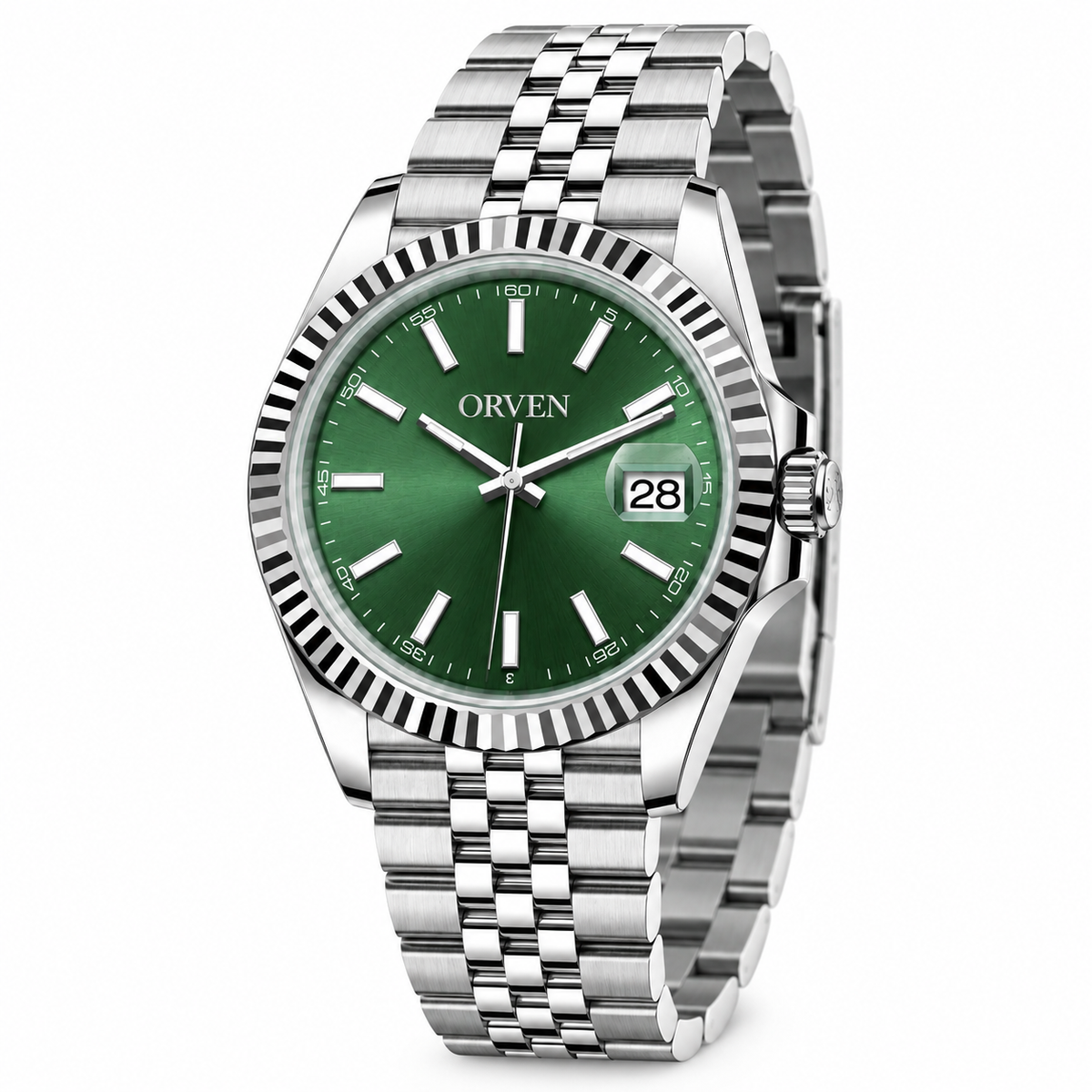 Orven Vareon Open Heart – Green Dial