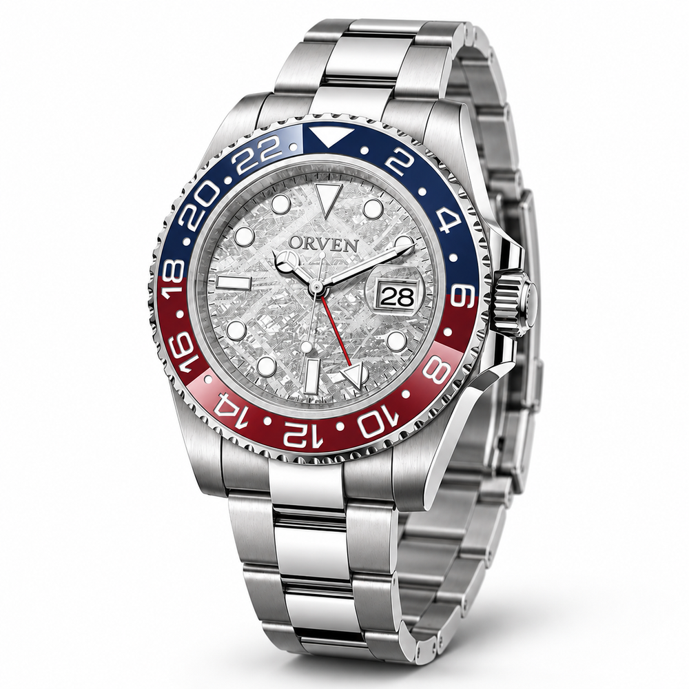 Orven Orivane – Silver Textured Dial
