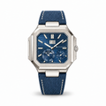 ORVEN Calystron – Blue Dial — front view on white background