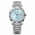 ORVEN Glaceryn – Ice Blue Dial — front view on white background