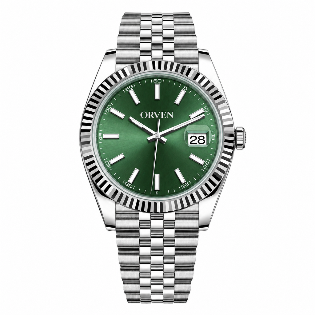 Orven Vareon Open Heart – Green Dial